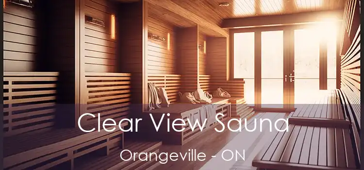  Clear View Sauna Orangeville - ON
