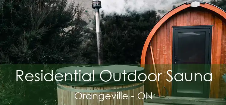  Residential Outdoor Sauna Orangeville - ON