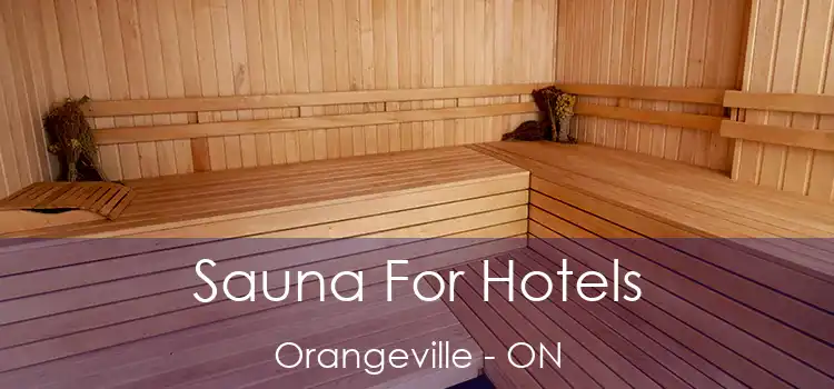  Sauna For Hotels Orangeville - ON