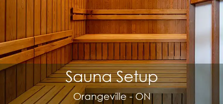  Sauna Setup Orangeville - ON